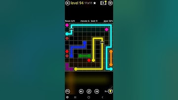 How To Solve Flow Free Bridges 11x11 Mania Pack Level 94 Board Walk Through Solution Walkthrough