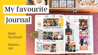 Weekly Journal Flip-through | Hemlock & Oak | Memory Keeping