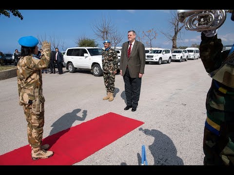 UN Special Coordinator for Lebanon Ján Kubiš visits UNIFIL