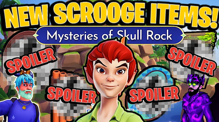 EVERY New Scrooge Item! (All SECRET & RARE ITEMS) Mysteries of Skull Rock | Dreamlight Valley