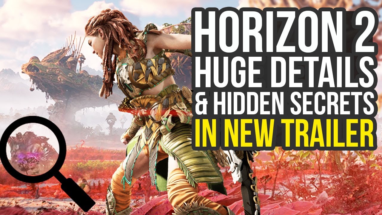 Horizon Zero Dawn #2 - gameplay demo 