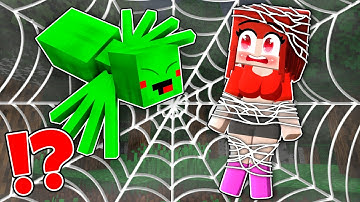 JJ and Mikey Morph into ANTS - Maizen Minecraft Animation