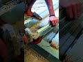Channel and pipe Finishing by Grinder Machine #highlights #viralvideo #welding #foryou #shorts