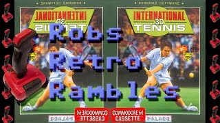 Rob's Retro Rambles - International 3D Tennis (C64)