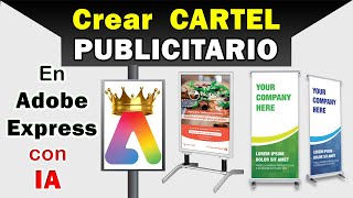 Create an advertising poster with AI in Adobe Express screenshot 1