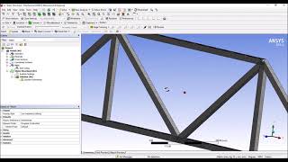 Truss Analysis problem in ANSYS Workbench--  part  2