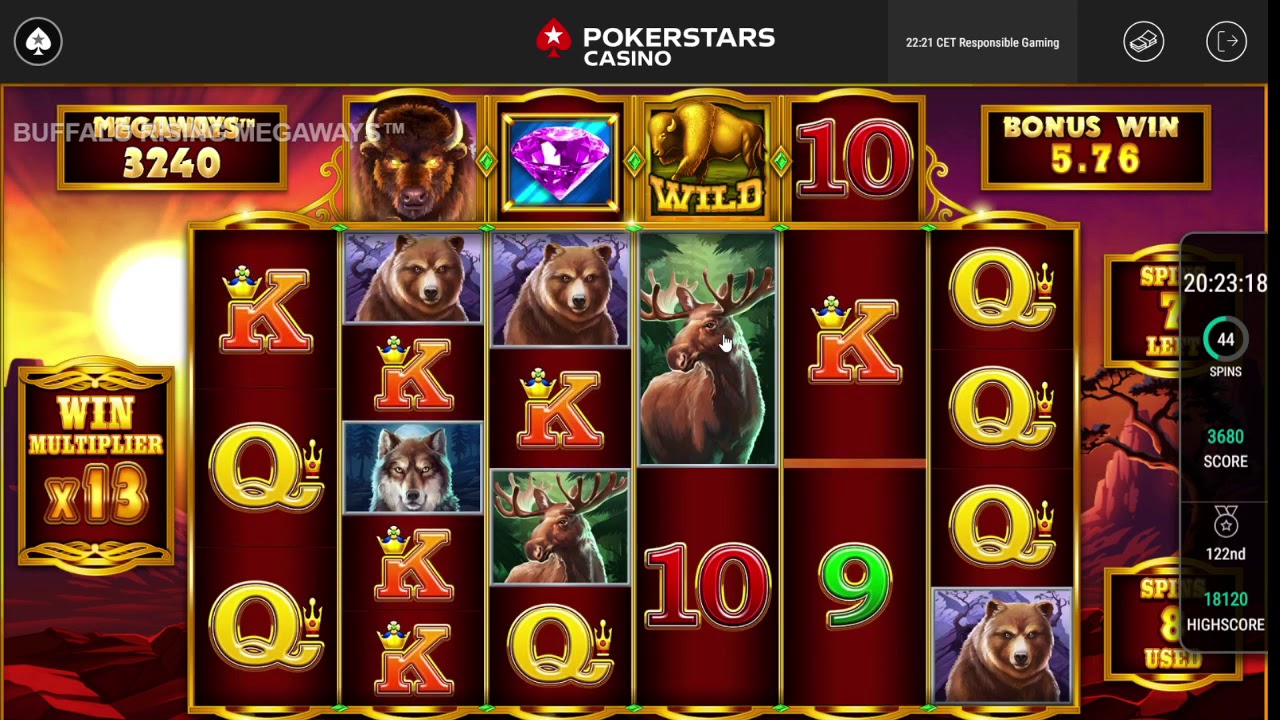 Big Win Buffalo Rising Megaways 2 at €0,20 - YouTube