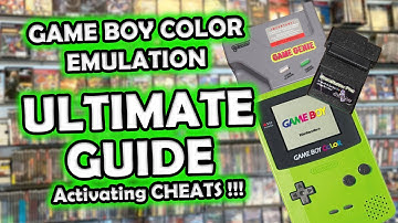 GameBoy Color Emulation Ultimate Guide - SameBoy Emulator - Using Cheats!!!