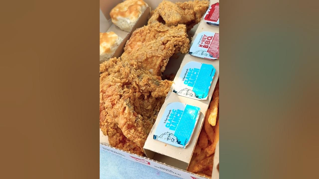 Kfc 20 dollar fill up box food fkfc review youtube