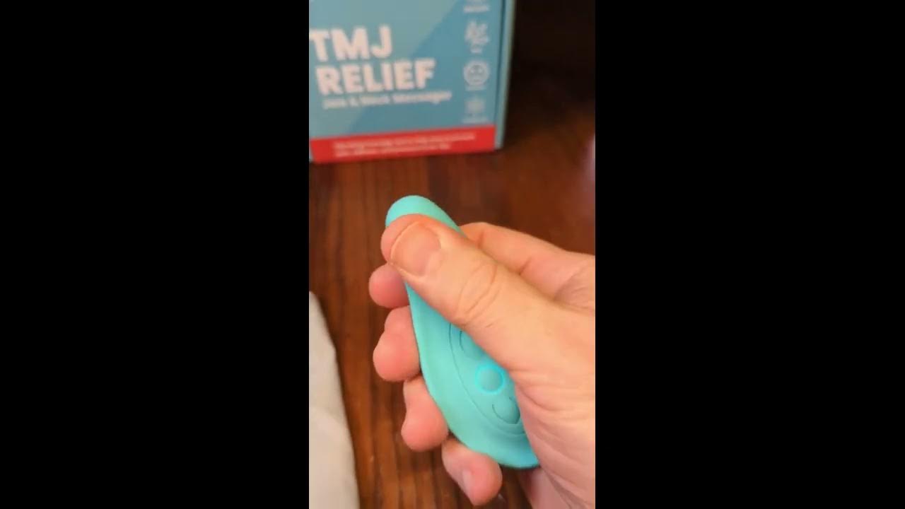 LaVie TMJ Relief Jaw Massager Vibration TMJ Massage Tool, Waterproof, Soft Silicone REVIEW