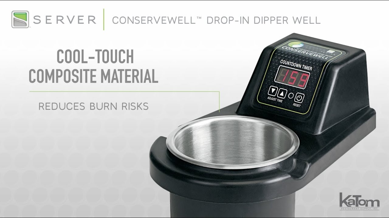 Server Conservewell Drop In Dipper Well