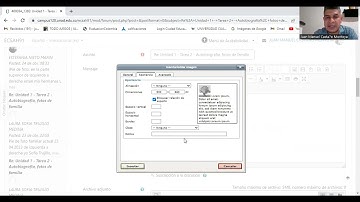 como subir una foto al foro colaborativo UNAD