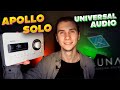 Обзор Universal Audio Apollo Solo. Сравнение с Focusrite Scarlett Solo. Бюджетная звуковая от UAD