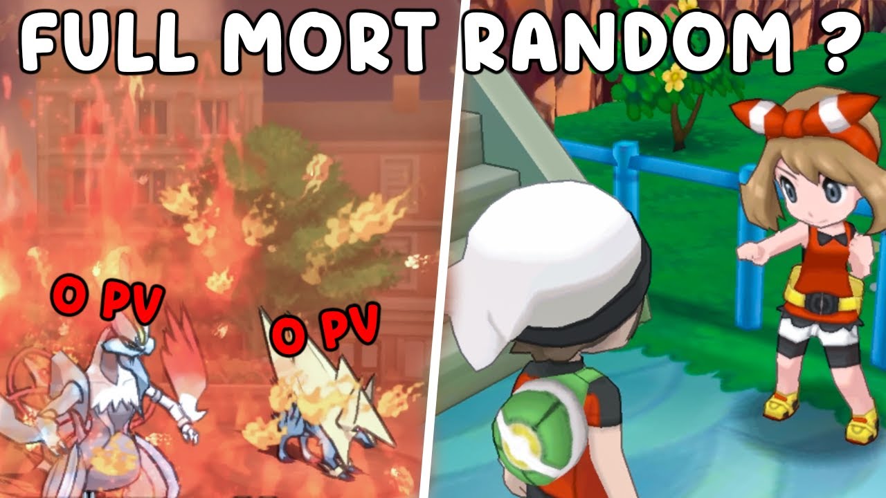 FLORA JE TE DETESTE 😭 - Saphire alpha FULL RANDOM Nuzlocke