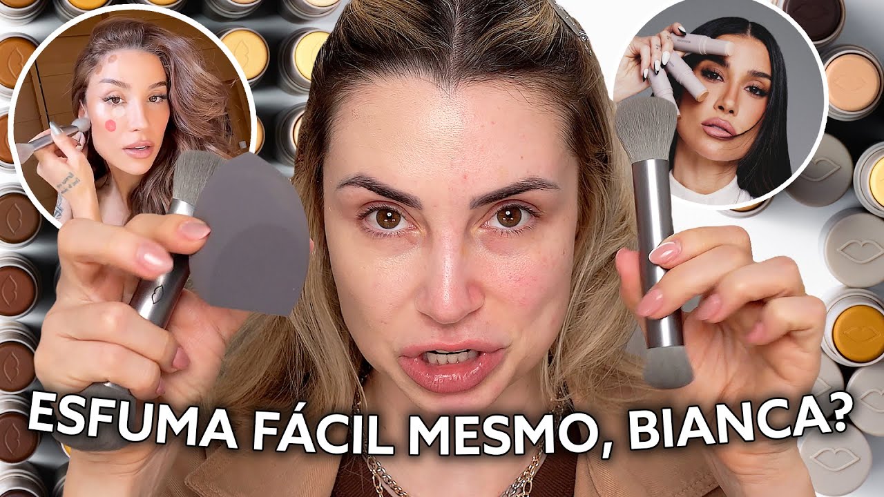 TESTANDO NOVIDADES DE MAKE DA BOCA ROSA!!