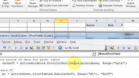 Lesson 31.2 Turn On Fields In A PivotTable