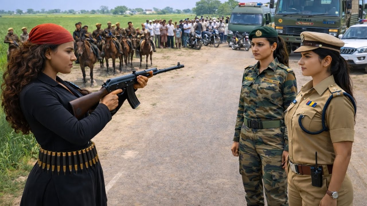 चंबल की डकैत निकली आर्मी महिला कर्नल… दरोगा को भिड़ना पड़ा भारी!!