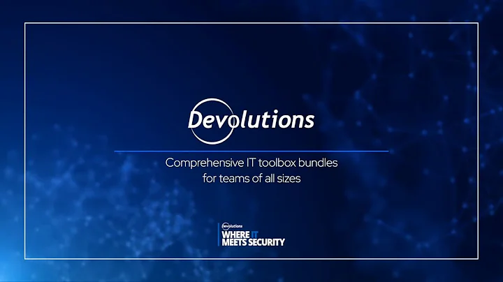 IT productivity solutions: workforce password management, remote access, connections, and PAM