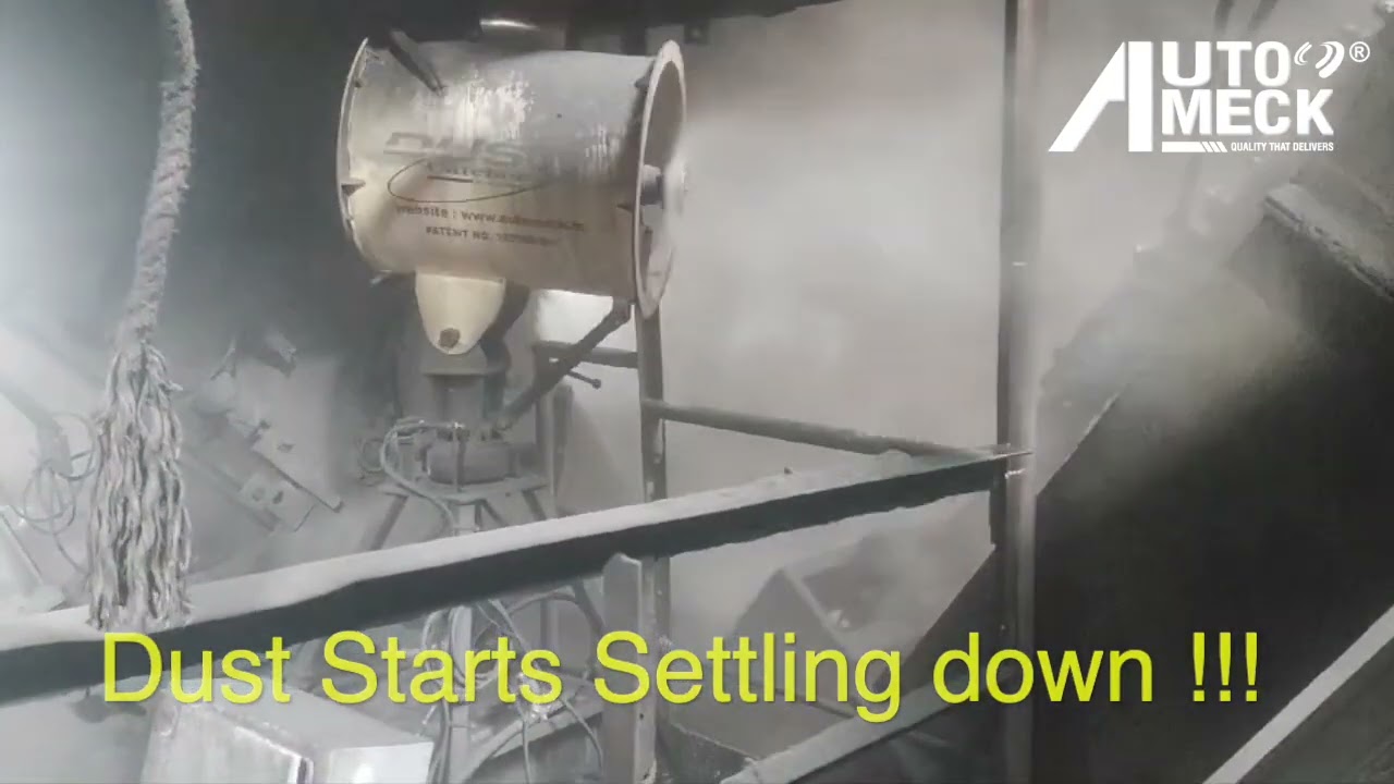 Slag Dust suppression machines