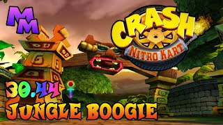 Crash Nitro Kart (PS2) - Jungle Boogie Relic Race - 30.44 [PB] screenshot 2