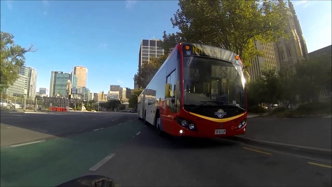 Bus Driver parked in bike lane I know and I dont care Bus 2853 Reg SB43GB