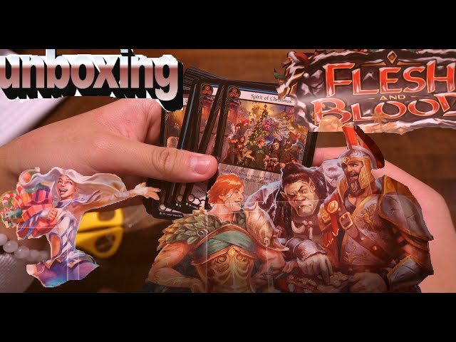 Flesh and Blood Holiday Promo Unboxing 2024 - YouTube