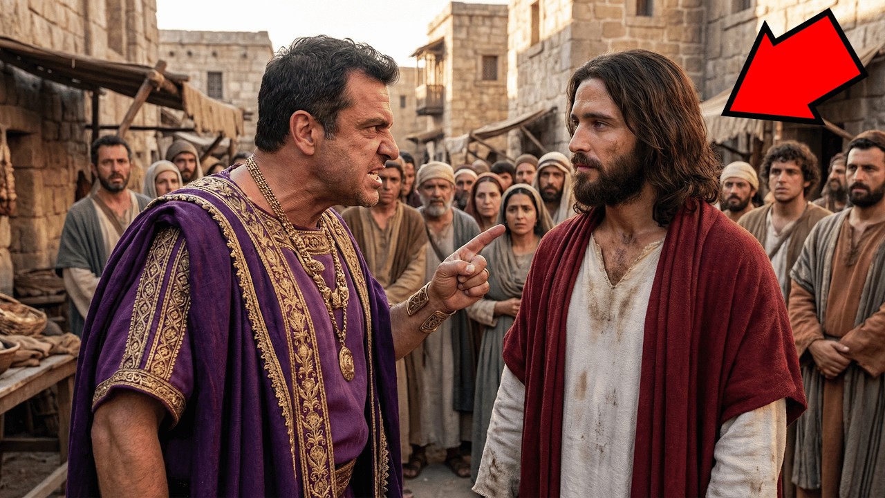 Jesus foi desafiado por um Homem que se achava um deus | História Fictícia