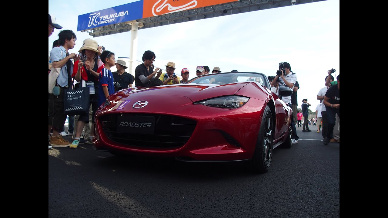 動画 新型ロードスターのサプライズ走行 mazda new roadster nd mx 5