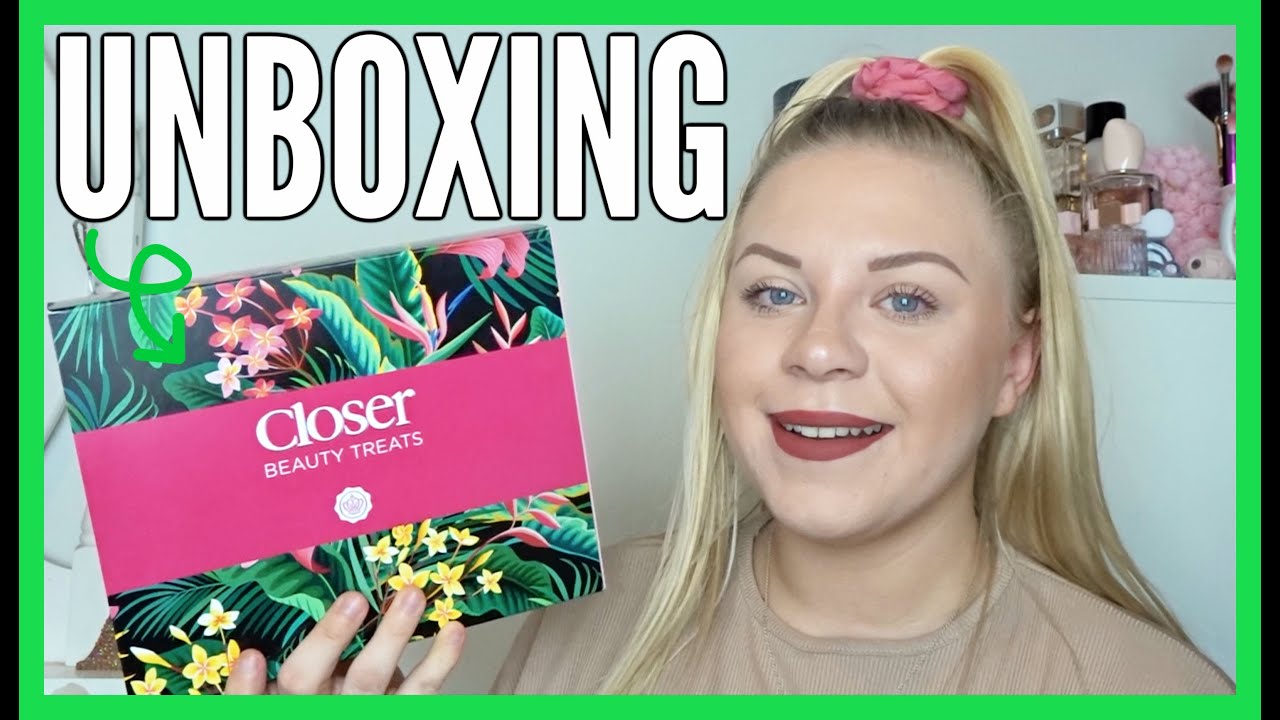 GLOSSYBOX X CLOSER MARCH 2021 UNBOXING | makeupwithalixkate