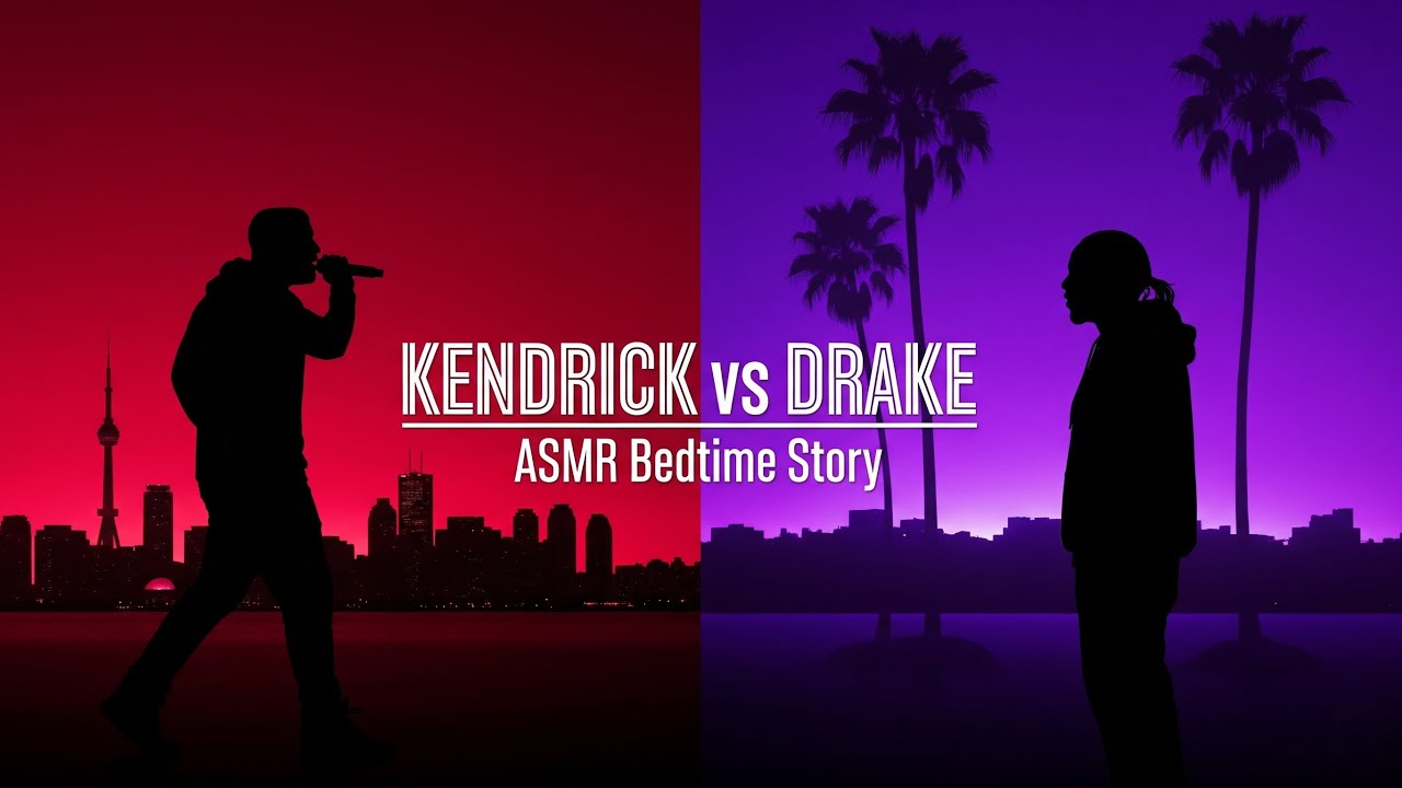 Kendrick vs Drake — Rap Beef (ASMR Sleep Story with extended Sleep Music)