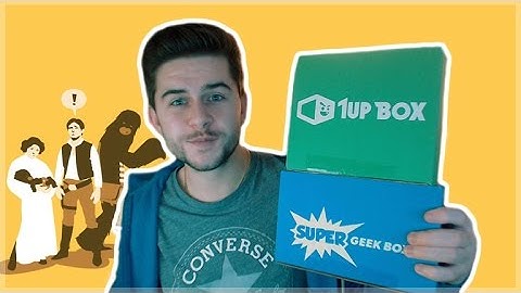 1UP BOX & SUPER GEEK BOX MYSTERY PACKAGE UNBOXING! |STAR WARS GOODIES!