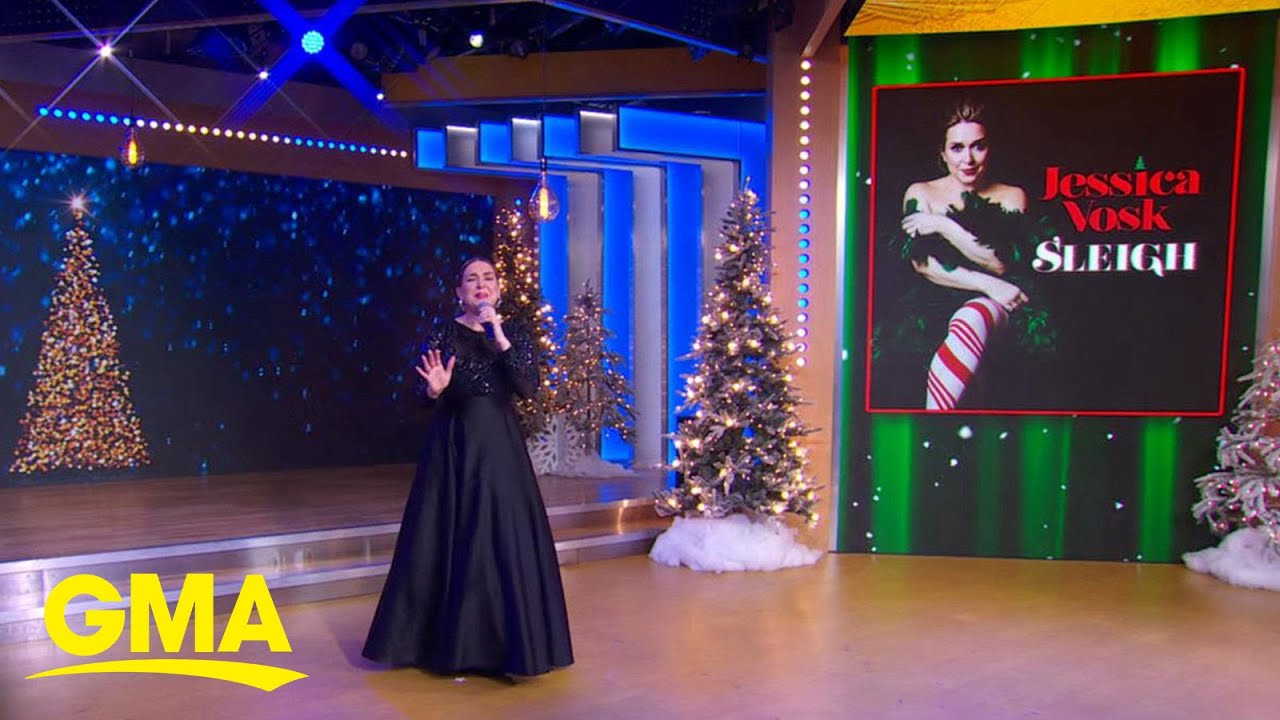 Jessica Vosk performs ‘Santa Tell Me’
