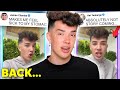 James Charles RETURNS to address lawsuit... (messy)