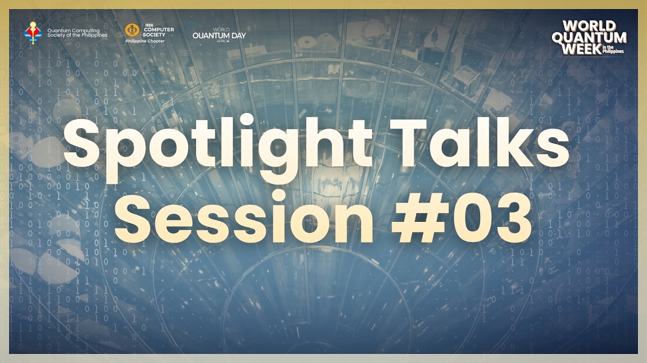 World Quantum Week 2026 | Day 01 Spotlight 03 | QCSP (April 15, 2026)