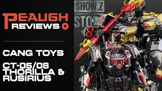 Video Review: Cang Toys CT-05/08 - THORILLA and RUSIRIUS