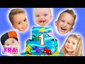 Joyeux anniversaire Christian! Première fête d'anniversaire pour enfants