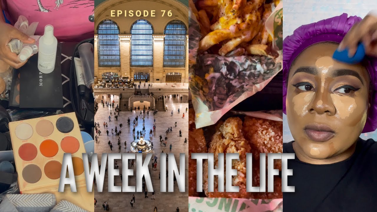 A WEEK IN THE LIFE MY MAKEUP KIT, LIFE AS A TRAVELING