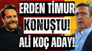 Erden Timur Canlı Yayında Konuştu Galatasaray Idmanından Görüntüler Ali Koç Adaylığını Açıkladı