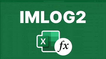 Base 2 Logarithm of a Complex Number - Excel IMLOG2 Function
