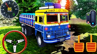 Indian Truck Offroad Driving Simulator - Heavy Cargo Hill Truck Mountain Driver - Android GamePlay#2 screenshot 2