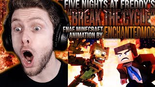 Vapor Reacts #1021 | FNAF 6 MINECRAFT ANIMATION \