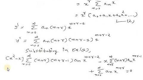 Frobenius Method Case-3(i) by Asst.Prof.Hitesh Manglani