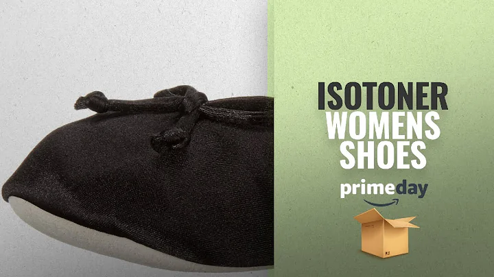 Isotoner Womens Shoes Prime Day Deal 2018: ISOTONER Women's Satin Ballerina Slipper, Black,