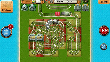 Rail Maze 2 Best Gameplay - Train Puzzle Game - Android Gameplay #2166