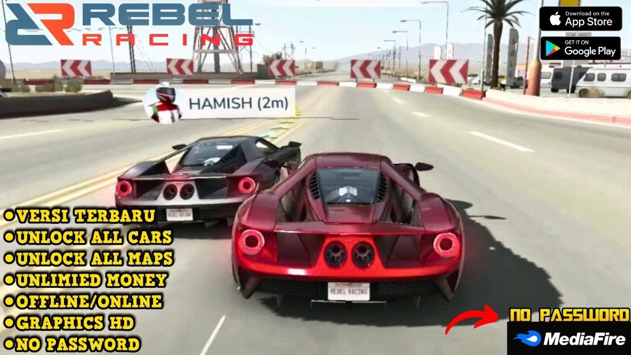 Rebel Racing Mod Apk New Version Terbaru Link Download No