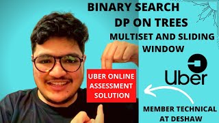 Uber Online Assessment Solution and Explanation | 2022 Graduates |Offcampus