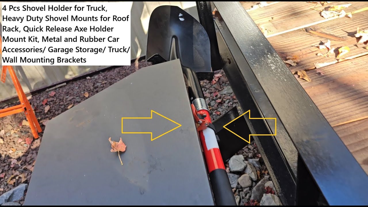 How To Mount a Shovel to Your Toolbox, Truck, Trailer, Tractor