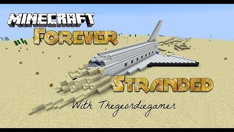 Minecraft Forever Stranded Ep1: Crash Landing   (sub alerts)