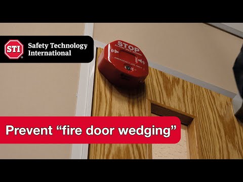 Prevent the wedging of fire doors - Fire Door Safety Week