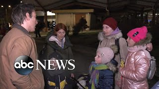 Ukrainian families share their painful journey | Nightline